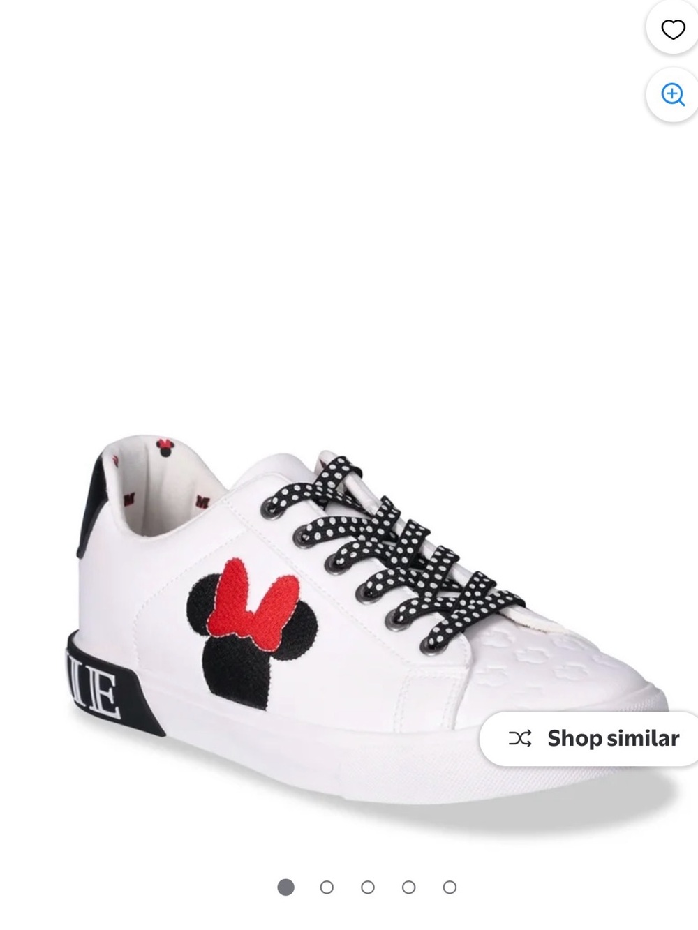 Women’s Ground Up Disney Minnie Mouse Sneakers